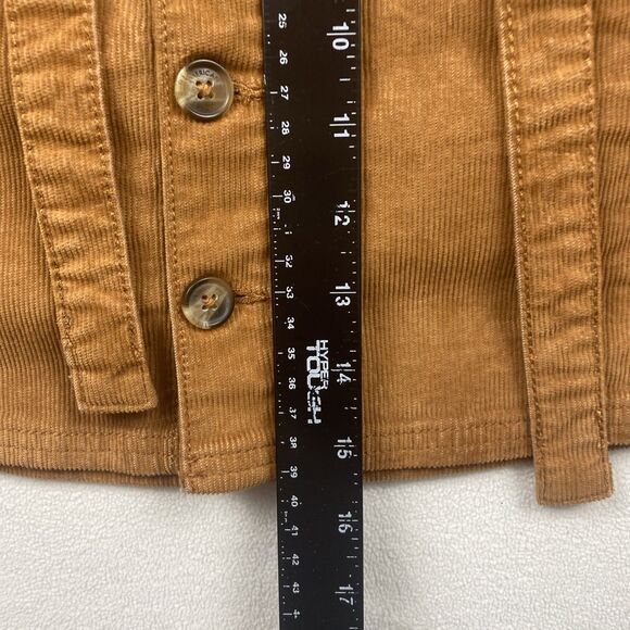 American Eagle A Line Skirt Womens 14 Reg High Rise Super Stretch Corduroy Mini - Picture 5 of 12